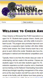 Mobile Screenshot of cheer-america-minnesota.com